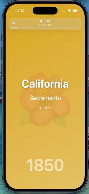 Fun Learning US Capitals screenshot 2