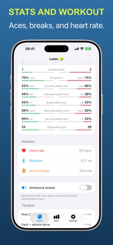 Luasc: Tennis Score Keeper Screenshot 6 of 7