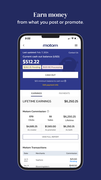 Motom | Social Shopping Screenshot