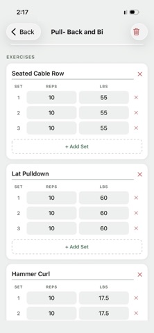 Nimble- Fitness Tracker iPhone screenshot