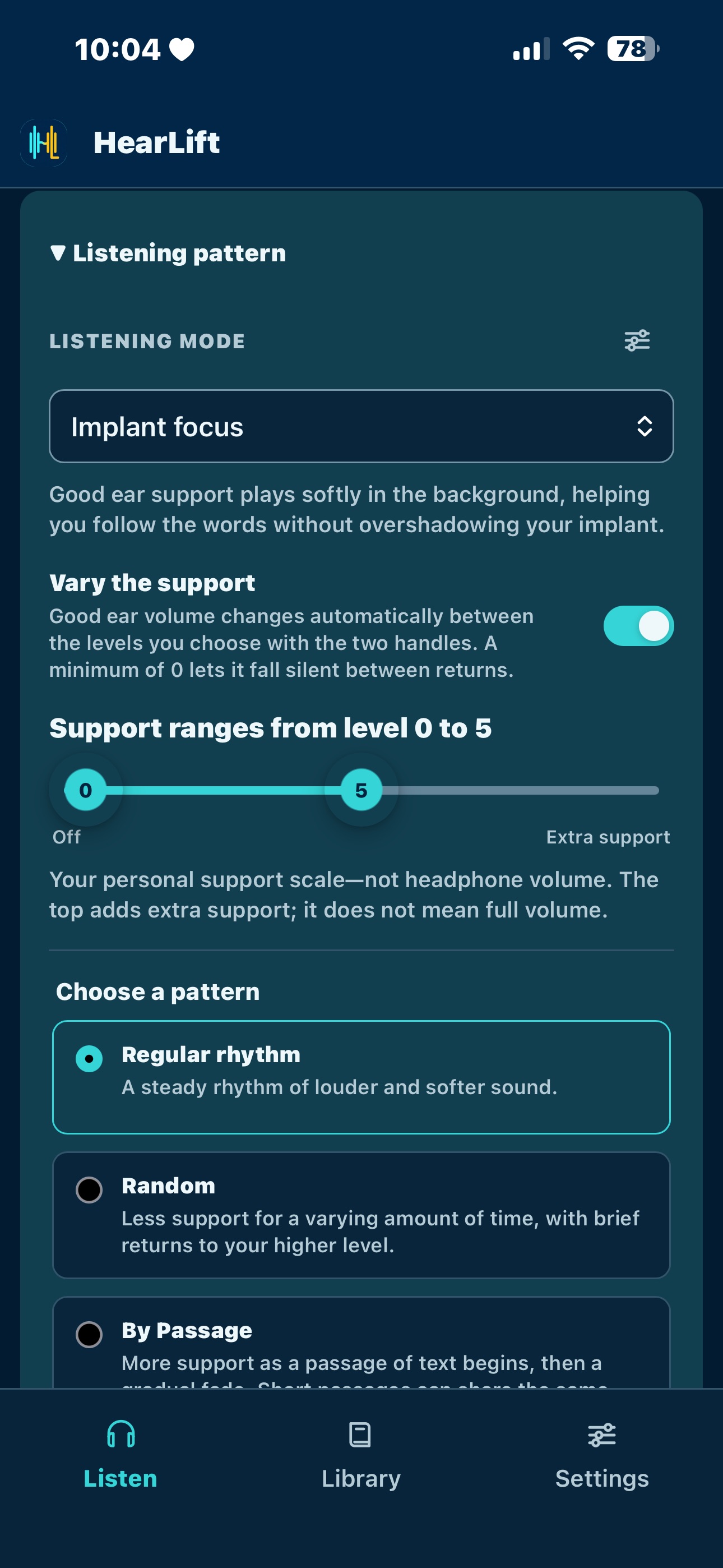 Screenshot 3 of HearLift
