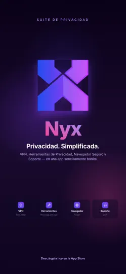 Captura de pantalla de Nyx VPN: Proxy Rápido en iPhone 6