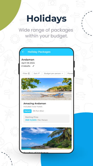 BookmyAirTrips - Flight, Hotel Screenshot