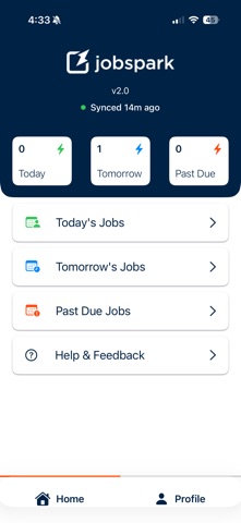 JobSpark screenshot