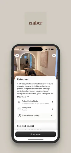 Ember Pilates screenshot 1