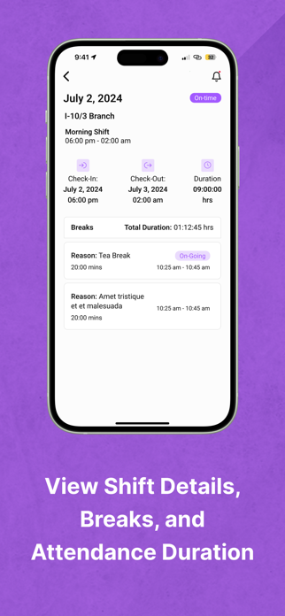 Smartly - Attendance Manager Screenshot 6 of 8