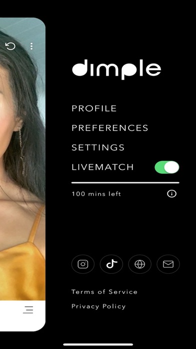 Dimple Dating App Screenshot