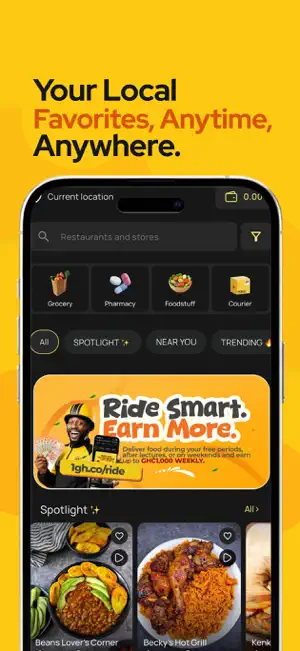 Night Market: Food Delivery screenshot 1