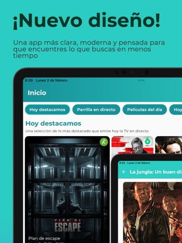 SincroGuía TV iPad screenshot
