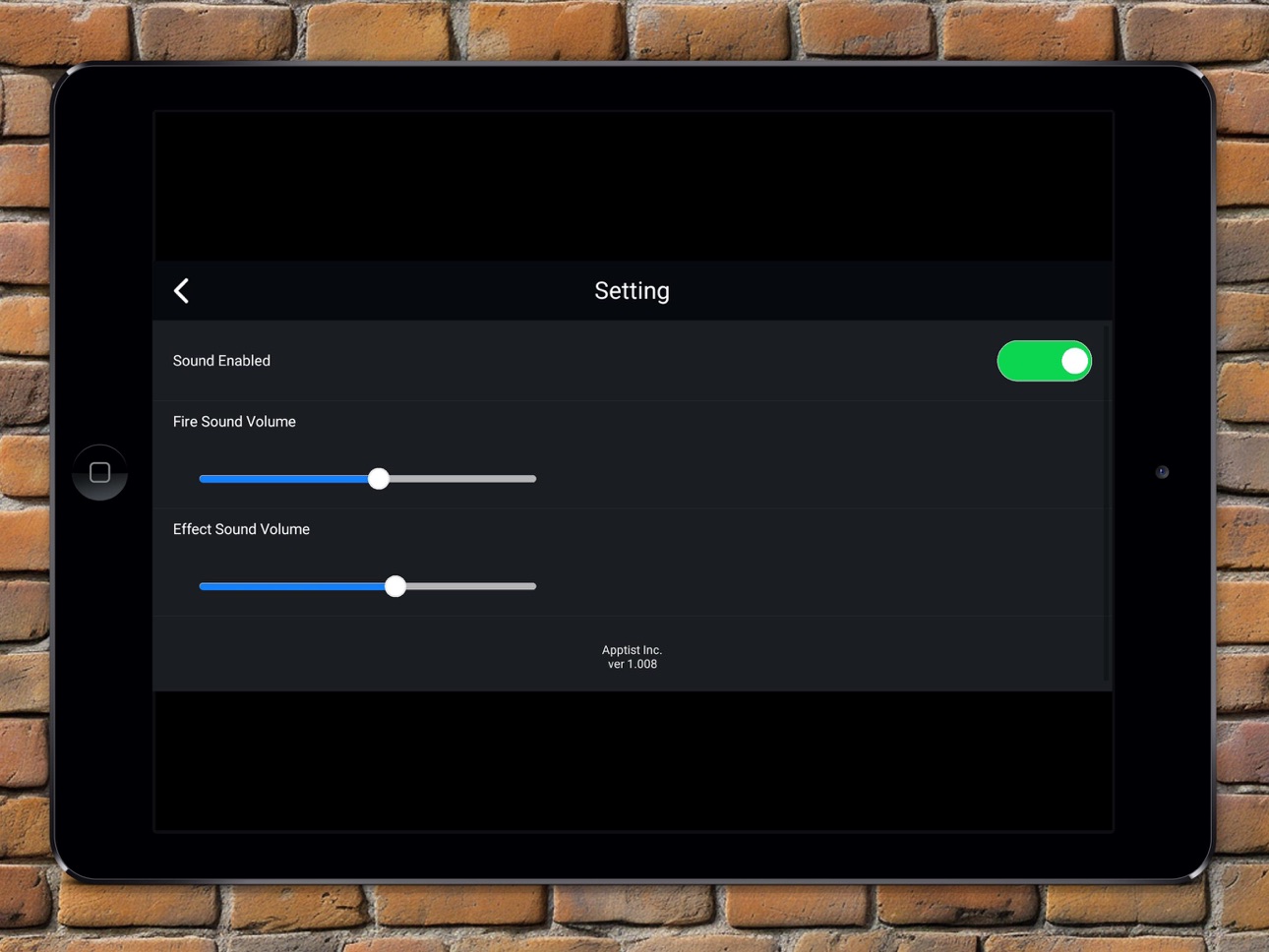 iPad screenshot