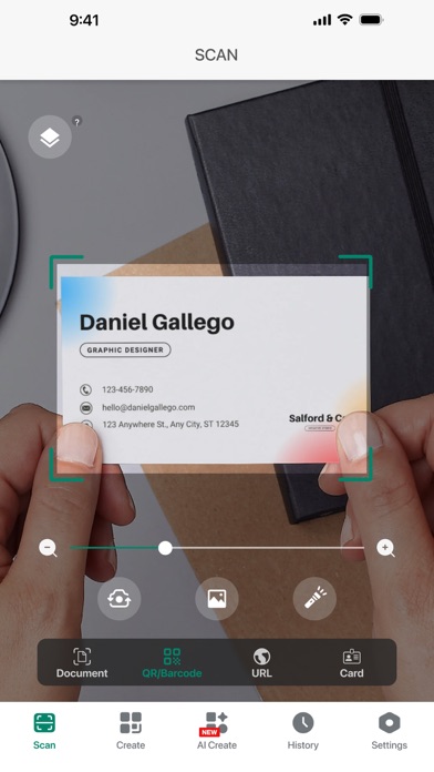 AI QR Code Scanner & Barcode Screenshot
