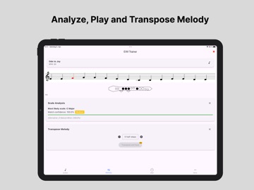 EWI Trainer iPad screenshot