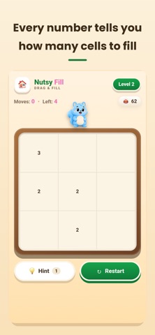 Number Block Fill : Nutsy Screenshot 1 of 10