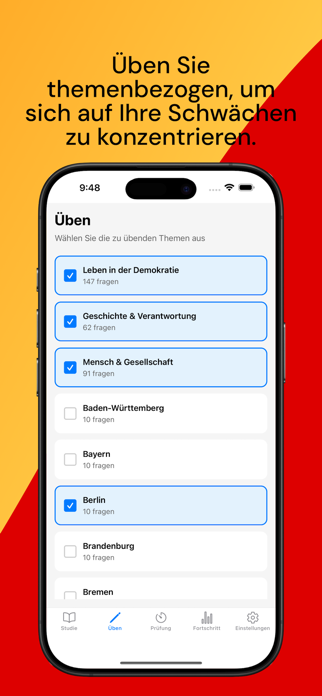 German Citizenship Training Screenshot 6 of 10