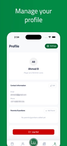 Ludott: Sports Team Management iPhone screenshot 6