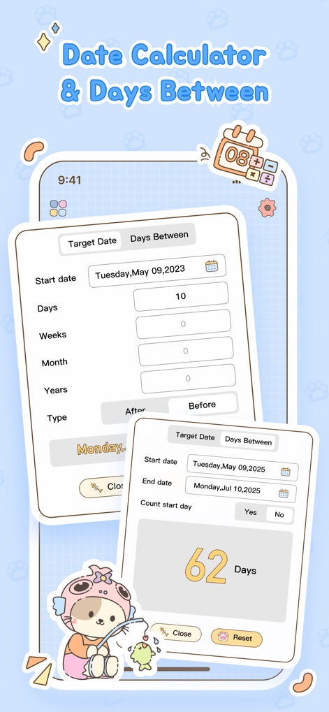 Days since - Countdown - This tool provides precise date calculation inputs for 'Days Between' events and an intuitive interface to determine exact timeframes between two dates.