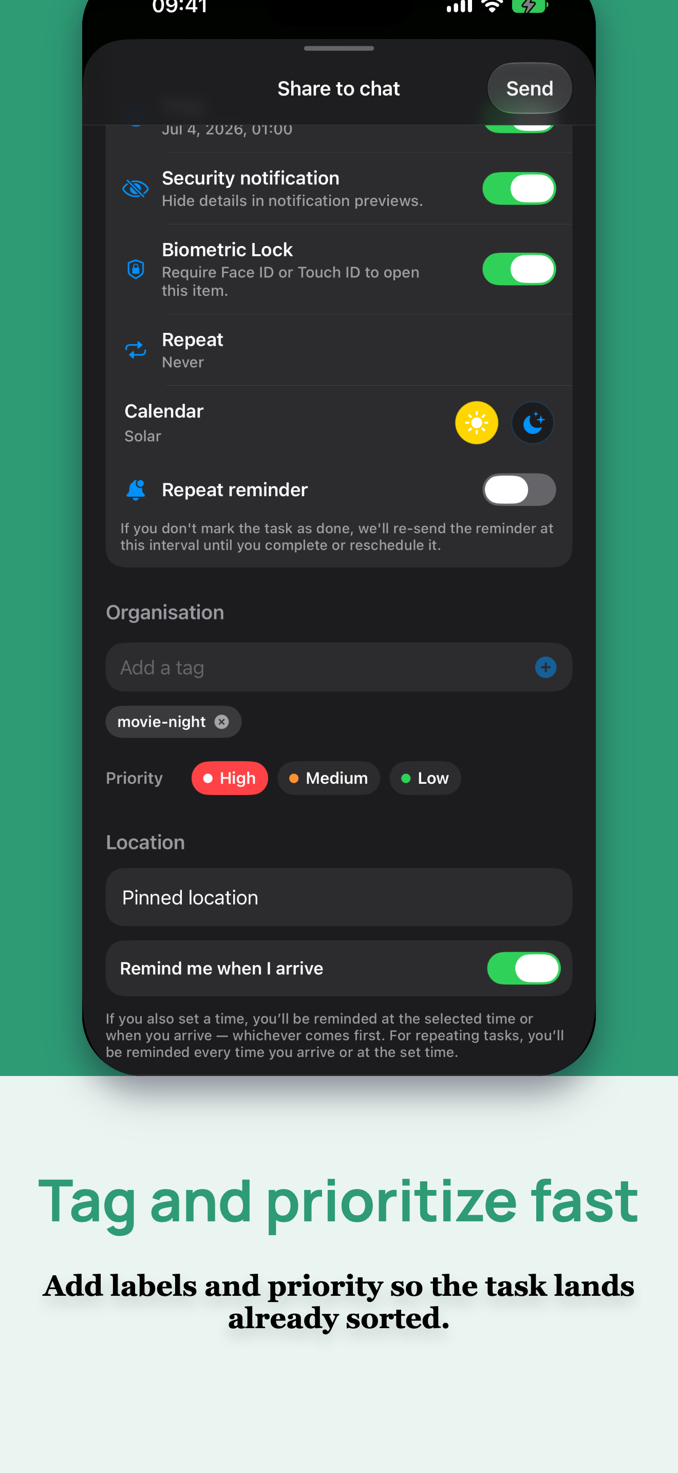 Mement: Smart GTD Planner screenshot 29