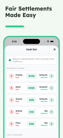 PokerTally - Chip Tracker Screenshot 4 of 7