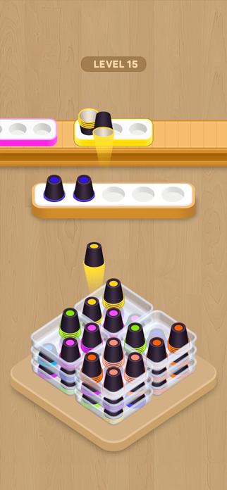Cup Stack Puzzle Screenshot 4 of 8