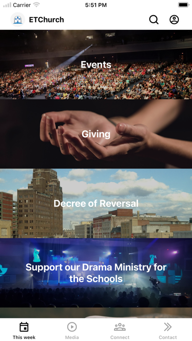 Evangel Temple Church Screenshot