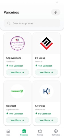 MaisKumbú - Cashback iPhone screenshot