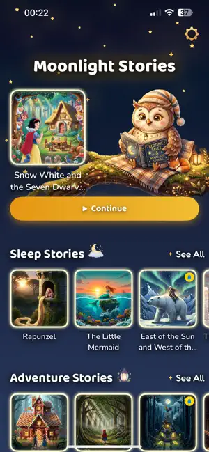 Moonlight Stories: Fairy Tales screenshot 1