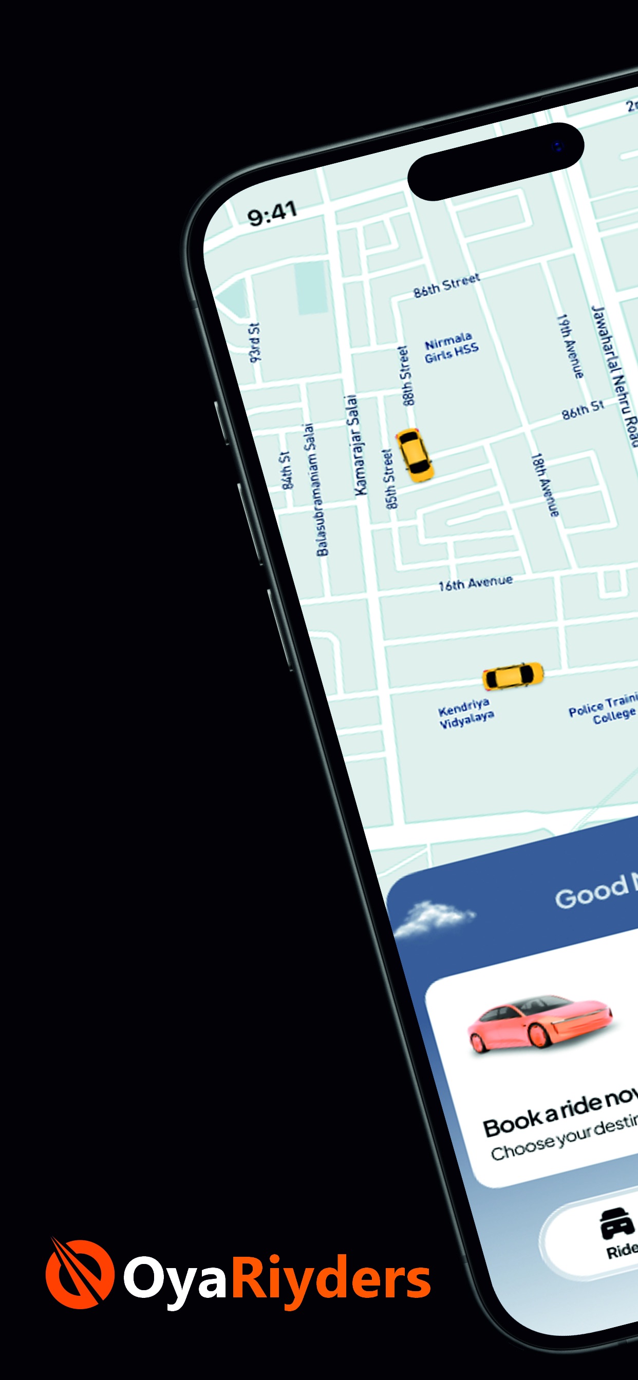 Screenshot 1 of OyaRiyder: Request a ride