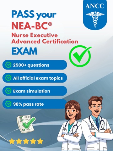 NEA-BC Exam Prep Practice 2026 iPad screenshot