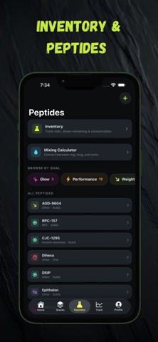 Peptaflow - Peptide Tracker Screenshot 4 of 5
