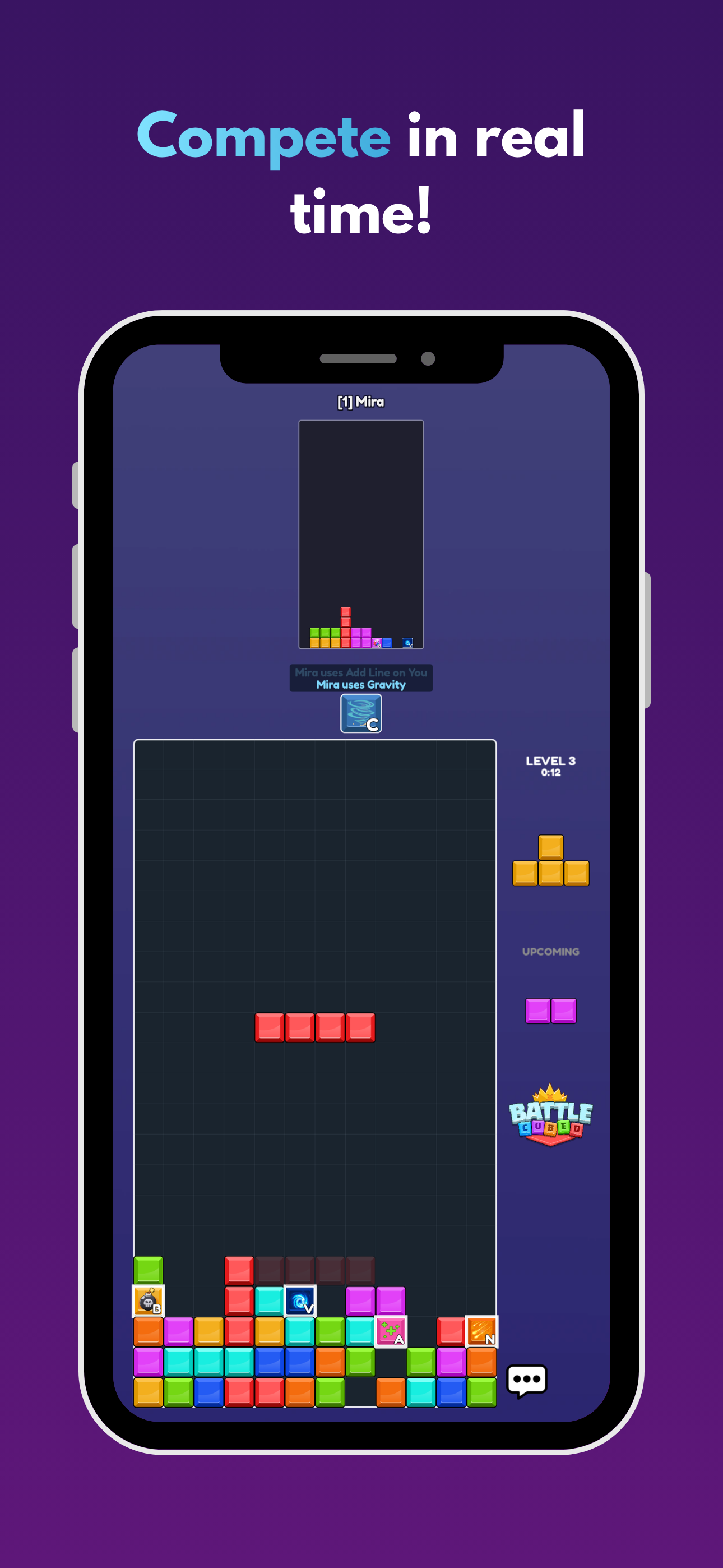 Battle Cubed: PvP Puzzle screenshot 2