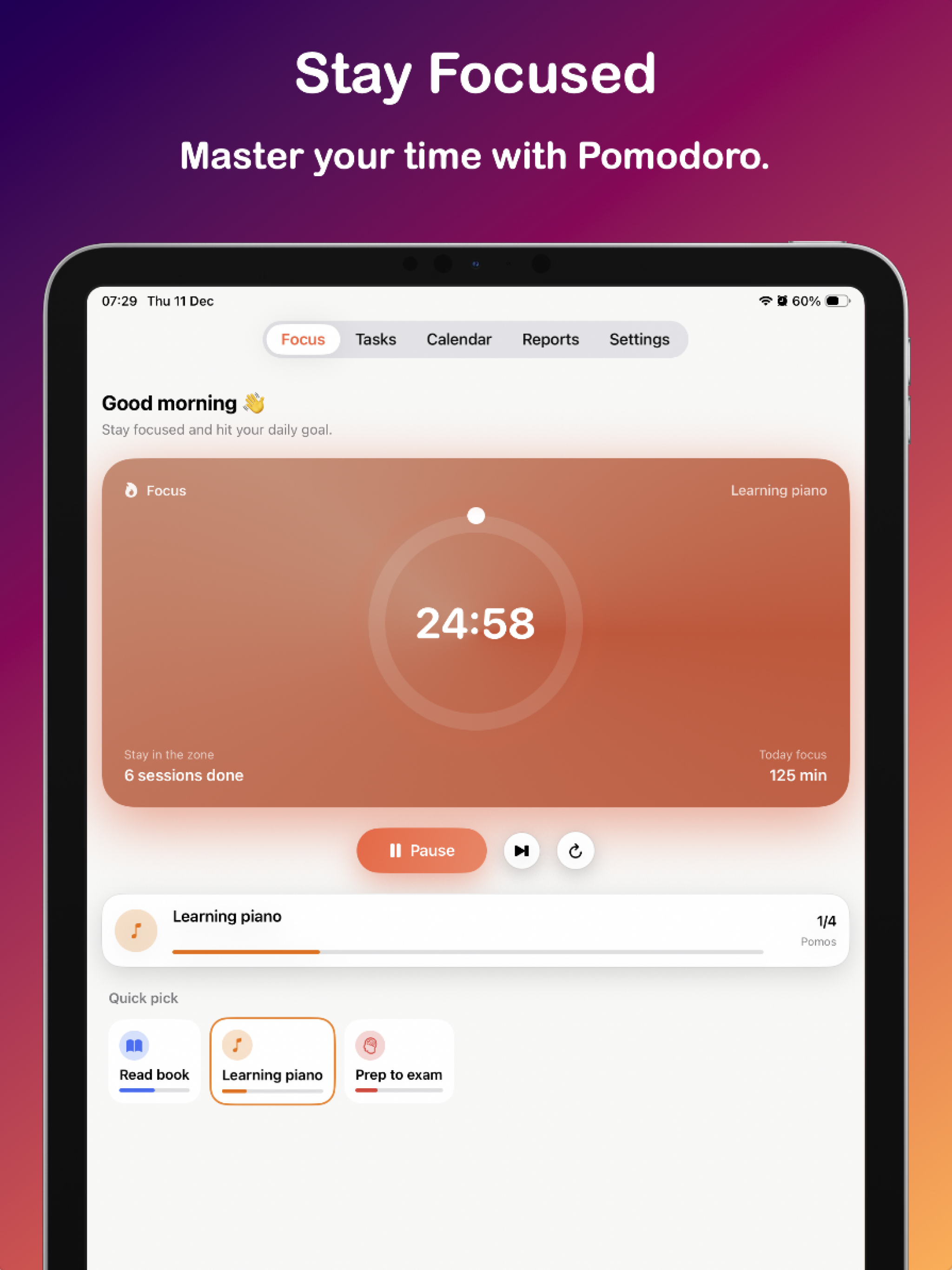 Study Timer – Pomodoro Focus