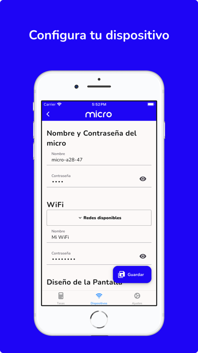 micro iPhone screenshot 1 - Business app