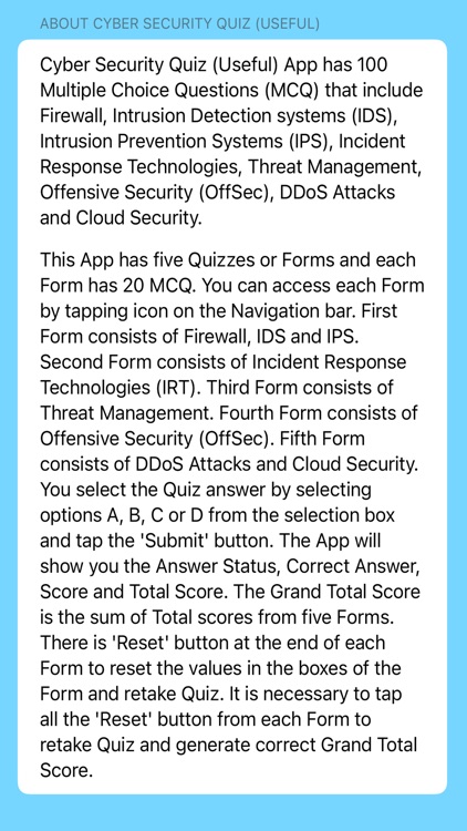 Cyber Security Quiz (Useful)