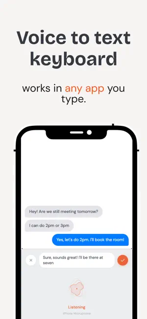 dikta - AI Voice Keyboard screenshot 1