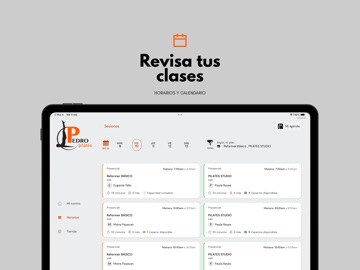 Pedro Pilates iPad screenshot