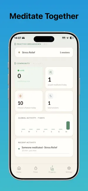 Zenji: Meditation & Focus screenshot 1
