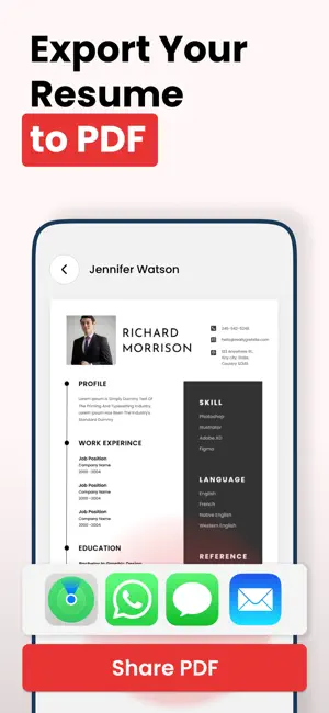 Resume Builder: CV Maker AI screenshot 3