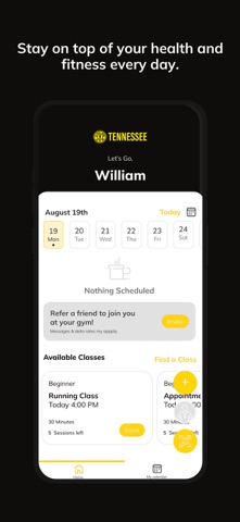 Golds Gym Tennessee screenshot