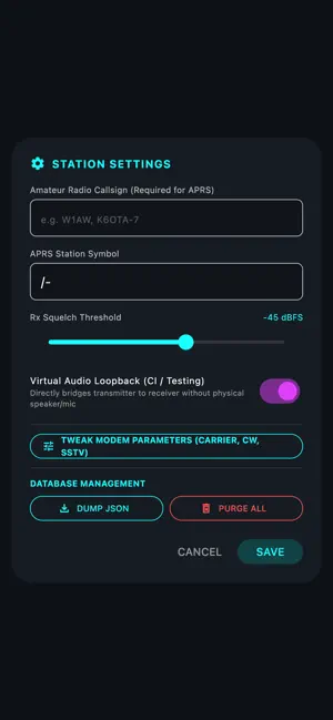 Polyglot Radio: Acoustic SDR screenshot 3