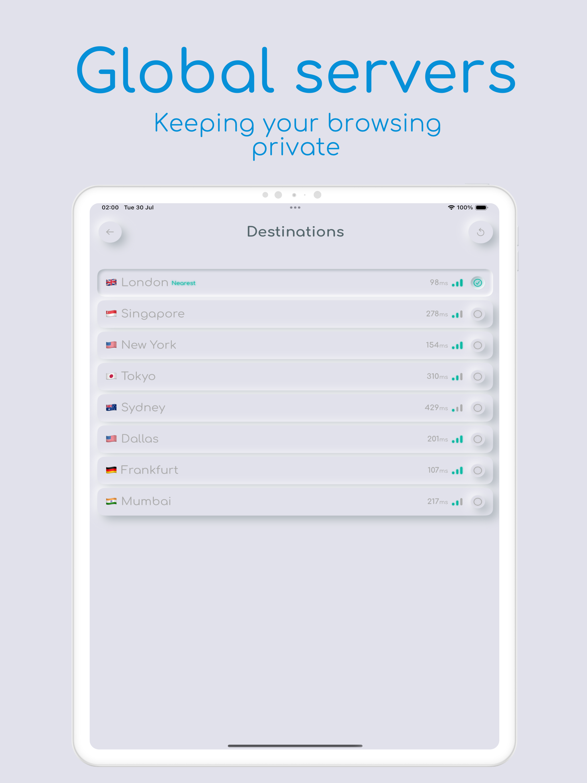 HiberniaVPN: Private By Design screenshot 5