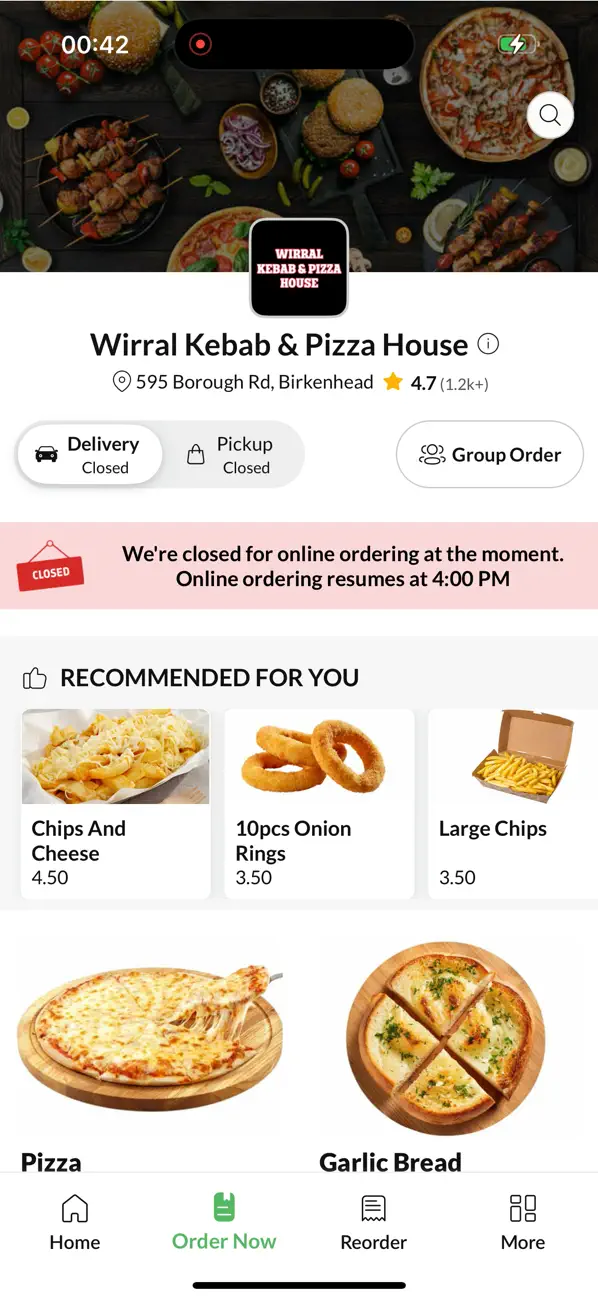 Screenshot #2 pour Wirral Kebab & Pizza House