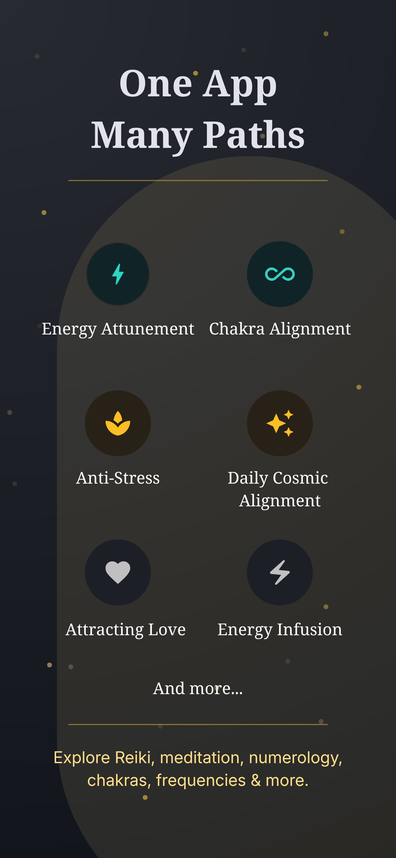 Screenshot 2 of Fibonaki: Reiki & Meditation