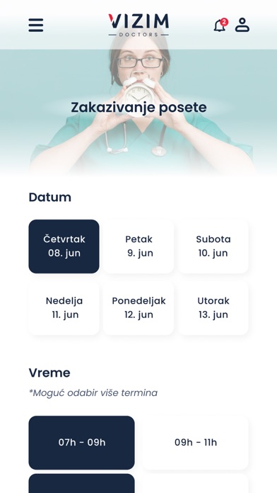 Vizim homecare Screenshot
