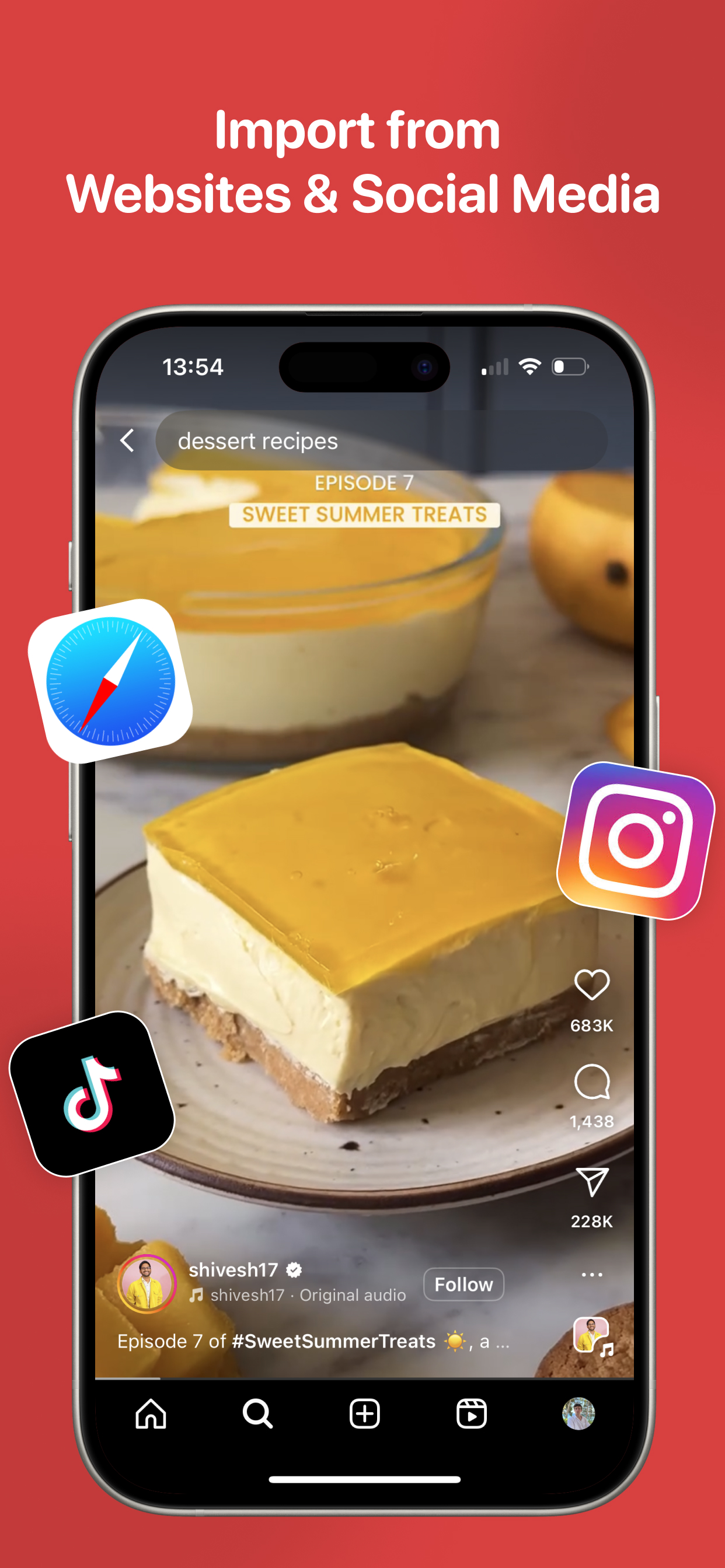 Recipe Saver: Recipes Manager