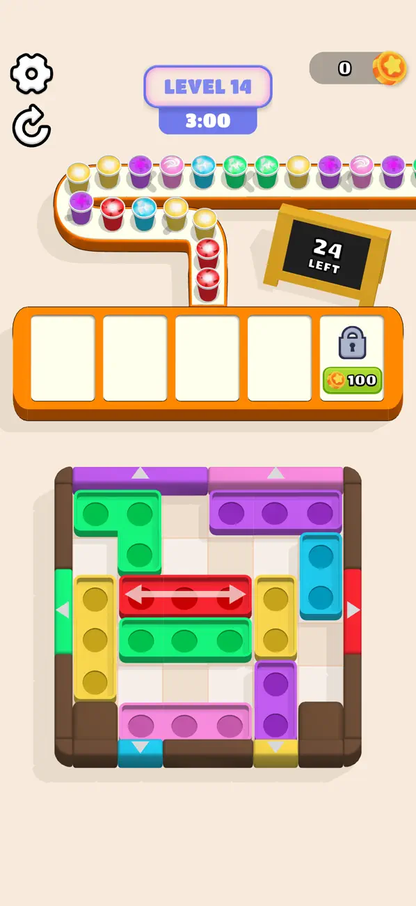 Screenshot #1 pour Coffee Jam - Fill Trays