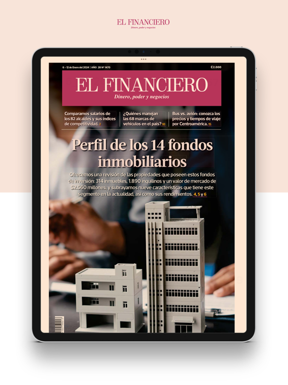 El Financiero Costa Rica iPad screenshot 6 - News app