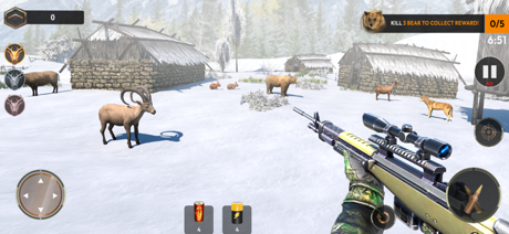 Juego caza de ciervos salvaje screenshot 2