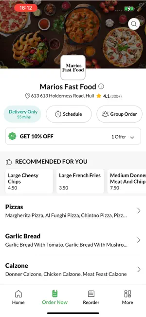 Marios Fast Food. screenshot 2