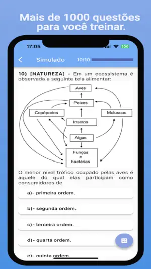 Simulado ENEM screenshot 1