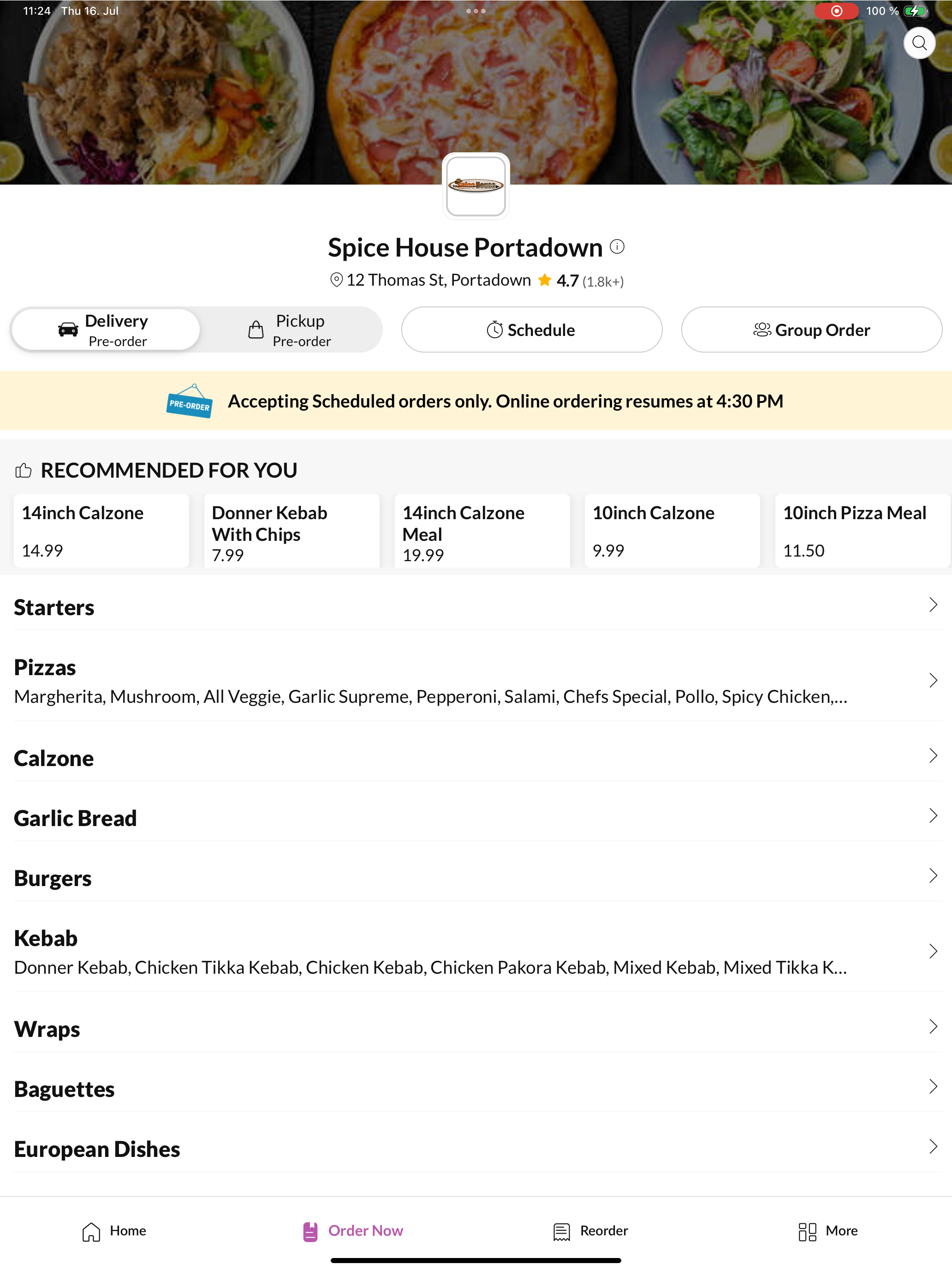 Spice House Portadown. screenshot 6